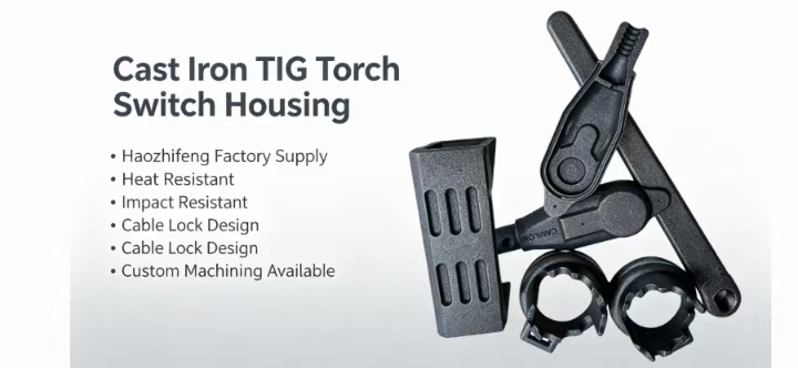 Cast Iron TIG Torch Switch Housing